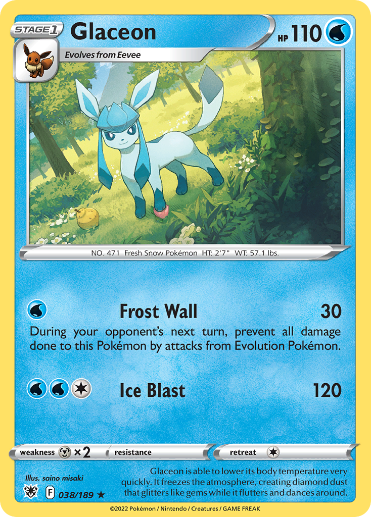 Astral Radiance Glaceon #38/189
